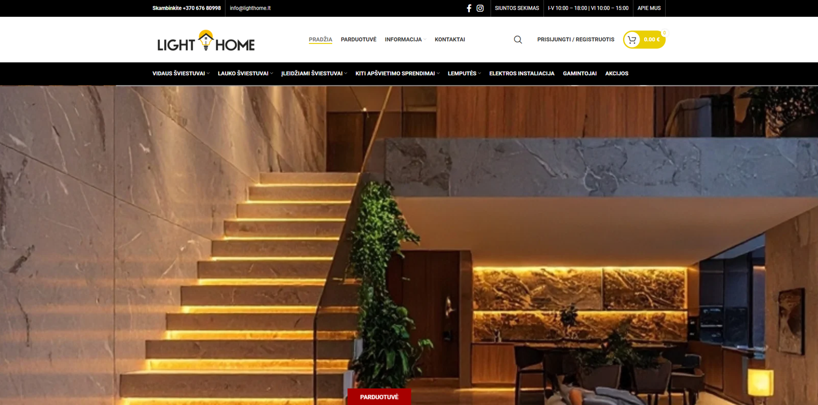 Light Home el. parduotuvė